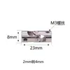 Acoplamiento de Junta Universal Metal Engranaje de Dirección Motor Transmisión Conector 23458mm Accesorios para Modelos de Coche y Barco