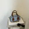 Moda Otoño 2026 Bolso de Mano Boston Texturizado Simple Versátil Vintage Bandolera Cruzada Bolso Almohada