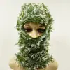 Máscara Facial de Tricô de Furo Único Transfronteiriça Festa Engraçada Chapéu Balaclava de Lã Acrílica Touca Quente para Exterior