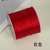 Hilo Elástico Plano de Seda de Colores Alta Elasticidad Hilo para Ropa Infantil Material para Pulseras DIY Hilo para Cuentas Cuerda Elástica Hilo de Cristal