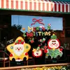 Envío directo disponible Exclusivo transfronterizo Pegatinas de Navidad Decoración de Navidad Pegatinas para Vidrio Pegatinas Electrostáticas para Ventana (Sin Residuos)