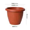 Planta Verde Vaso de Plástico Planta para Casa e Escritório Vaso com Planta Vaso de Flor de Plástico Espessado Vaso de Flor de Plástico Espessado Outlet de Fábrica
