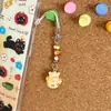 Novo Lindo Urso Criativo Alça de Celular Chaveiro Decoração Pingente Charme para Bolsa Versátil Pequeno Acessório Venda por Atacado