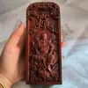 Tao Suministros Ficha de Instrumento Rayo Madera de Azufaifo Fondo de Texto Dang Magia Tianzun Ficha de la Orden de los Cinco Truenos