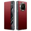 Funda protectora plegable adecuada para Huawei Matext, con ventana inteligente, tipo libro, Xt, oficial, de PU, todo incluido, anticaídas
