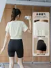 2026 Nuevo Top Deportivo de Manga Corta para Mujer para Entrenamiento de Carrera, Cubierta de Secado Rápido, Ropa de Fitness, Ropa de Yoga Transpirable de Secado Rápido para Verano