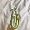 Estilo Casual Cordão para Celular Cinto Trançado da Moda Cordão do Instagram Capa Universal para Celular com Clipe Chaveiro Corda para Câmera