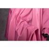 Tecido de Vestuário de Moda Cetim Cristal Super Brilhante Rosa Impermeável Criptografado Imitação Espelho Brilhante Tecido com Memória