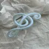 Pinza Tiburón Musical Colorida Única Pinza de Garra Clave de Sol Pasador Artístico Mate para la Parte Posterior de la Cabeza para Cabello Fino