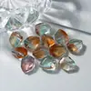 Cuentas de Vidrio Ovaladas de 14 mm Cuentas de Vidrio Rombos Asimétricos Material para Hacer Pulseras y Collares con Cuentas DIY
