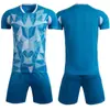 Uniformes de Fútbol al por Mayor para Niños/Adultos, Uniformes de Equipo de Entrenamiento de Competición, Ropa Deportiva, Playeras de Verano de Manga Corta con Estampado