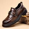 Zapatos formales de piel de corte bajo con patrón de cocodrilo zapatos de otoño de piel para hombre transpirables nuevos zapatos casuales de negocios para hombre marea una generación de cabello