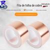 Fita Adesiva de Cobre Condutiva de Face Única e Dupla Mylar Folha de Alumínio Não Condutiva Blindagem Eletromagnética Anti-Interferência Anti-Radiação Anti-Interferência Anti-Radiação
