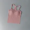 Sujetador deportivo de yoga para mujer, a prueba de impactos, de soporte, camisola de fitness, espalda cruzada, camiseta sin mangas para correr, Pilates, alta intensidad