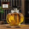 Em Estoque 10kg Garrafas de Vidro para Vinho Horizontais High-End 5 Jin 10 Selado Vinho Medicinal Vinho de Ginseng Potes de Vinho Fabricante de Garrafas de Vinho