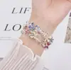 Correa de Flor de Aleación y Cristal para Apple Watch Apple watch678se Generación Nueva en stock