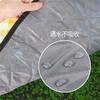 Esterilla de picnic exterior portátil engrosada tienda de campaña niños alfombra de gateo lavable a máquina ultrasónica parque alfombra a prueba de humedad