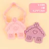 Serie Navideña Molde para Galletas 3D Molde de Plástico para Fondant Glaseado Dibujo Animado Herramienta para Hornear Bollo al Vapor