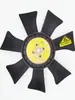 Carretilla elevadora pequeña cargador pequeño motor 2105 ventilador de carretilla elevadora motor 490 aspa de ventilador de radiador