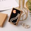 Caja Anillo Papel Marrón para Empacar Caja de Regalo Metálica Antioxidación Tapa Cielo y Tierra Caja de Almacenamiento para Joyería Collar Marcador de Libros En Stock