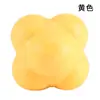 Pelota de cambio hexagonal pelota de rebote sensible pelota hexagonal pelota elástica entrenamiento pelota irregular niños pelota de reacción esmerilada