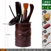 &Frete Grátis Cerimônia do Chá Seis Cavalheiros Combinação Conjunto Completo Acessórios para Conjunto de Chá Kung Fu Colher de Chá de Bambu Pinças Pinças Madeira Maciça