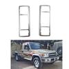 Fj70 Pickup Capa da Lanterna Traseira ABS Cromado Peças Decorativas Eletrogalvanizadas para Carro Capa de Lanterna Traseira Modificada para Carro