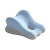 Almohada para piernas, cojín para pies de espuma viscoelástica, cojín para alivio de presión, almohadilla para elevar las piernas, soporte para pies, cojín para dormir en la cama, almohada para dormir boca abajo
