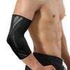 Proteção da articulação do cotovelo de malha fitness proteção de cotovelo esportiva quente basquete masculino e feminino antiderrapante respirável proteção de braço que absorve o suor