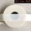 Tela de Dobladillo de Algodón Puro Suave de 3-3.5cm de Ancho Ropa Máscara Tela de Dobladillo Tira de Dobladillo Cinta de Bies de Sarga Correa
