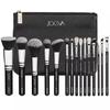 En stock ZOEVA 15 12 8 juego de brochas de maquillaje con bolsa herramientas de belleza de pelo de animal al por mayor brocha para sombra de ojos