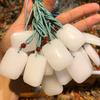 Colgante Marca Ping An de Jade Blanco Xinjiang Jade Dorado Grasa Blanca Marca Pan Nada Marca Suministro en Vivo