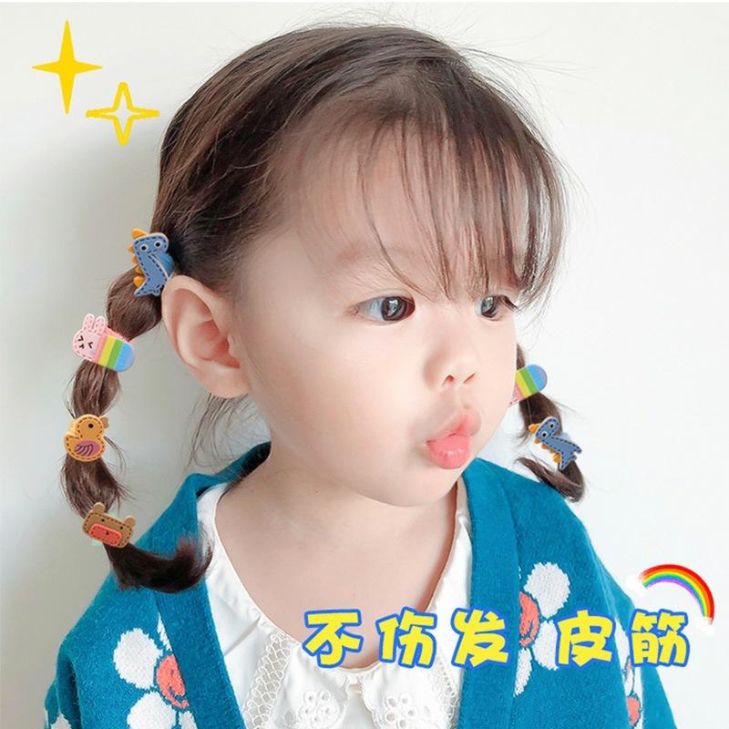 毛绒拇指圈卡通皮筋