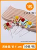 Brochetas Desechables para Frutas, Brochetas de Bambú, Tenedores para Frutas, Palillos Artísticos, Brochetas para Cócteles, Brochetas para Sándwiches, Brochetas para Hamburguesas, Brochetas para Frutas Confitadas