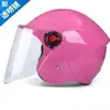 Capacetes para Veículos Elétricos para Homens e Mulheres no Outono e Inverno, Capacetes Integrais, à Prova de Frio, Anti-Embaçante, Mantendo o Calor, Capacetes de Pilotagem com Cobertura Total, Capacetes Semi-Faciais para Todas as Estações, Segurança