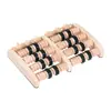 Massageador de Pés com Rolos de Madeira para Terapia e Cuidados com os Pés, Equipamento de Massagem Meridian para Uso Doméstico, Personalizável Mediante Solicitação