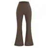 Calça de terno casual bodycon com zíper lateral de menina sexy e quente, estilo europeu e americano do outono, cintura alta, emagrecedora, versátil, calça flare