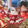 Pacote de Adesivos História Retrô Coleção Narrativa de Inverno Série Tema Festival de Natal Adesivos para Decoração de Diário DIY 20 Folhas Incluídas