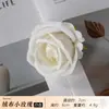 Rosas Pequeñas de Terciopelo de Seda Artificial, Cabezas de Flores de Rosa Simuladas, Cabezas de Flores para Pared de Fondo de Pared de Flores, Materiales para Guirnaldas DIY, Ramilletes de Flores