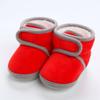 Sapatos de bebê de inverno, sapatos feitos à mão, sapatos de criança com sola macia, sapatos de bebê, sapatos de bebê, meias sem queda, forradas de lã, sapatos de algodão