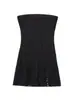 Estilo Francês Doce Sexy Gola Ombro Renda Jacquard Bolsa Fenda Lateral Tubo Vestido Justo Saia Hot Girl