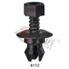 Adecuado para Audi A4L/Volkswagen Sagitar Moldura Protector de Falda Tira de Recorte Forro Plástico Tornillo Remache Hebilla A112