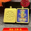 Suéter Auténtico con Colgante de Amuleto de Deidad Guardián del Zodiaco de Xizang Diseño Personalizado del Zodiaco