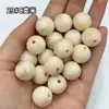 Cuentas Redondas Acrílicas de Dos Tonos Degradado de 16 mm con Agujero Recto, Cuentas Sueltas para Manualidades DIY, Cadenas de Teléfono, Pulseras y Accesorios de Joyería