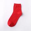 Suministro directo de fábrica de nuevos calcetines japoneses de algodón de color sólido, calcetines Harajuku de cien colores caramelo, estilo universitario para mujeres