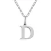 Collar con Colgante de Letra Emanco Acero de Titanio No se Desvanece Cadena para Clavícula Cadena de Hueso de Serpiente de Acero Inoxidable Nicho Europeo y Americano para Mujeres