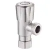 Aço inoxidável 304 entrada de água de quatro pontos fio interno e externo válvula triângulo aquecedor de água frio doméstico interruptor cozinha rosca interna banheiro