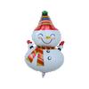 Globos de Navidad Árbol de Navidad Muñeco de Nieve Navideño Mini Árbol de Navidad Globos para Diseño de Fiesta Navideña