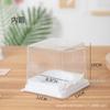 Caja para Pastel Pequeña de 2/3 Pulgadas 4 Pulgadas Caja de Embalaje de Melaleuca con Ramas de Álamo de 4 Pulgadas Caja de Embalaje Grande para Pastel de Hojaldre Rollo West Point