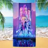 Suministro Exclusivo Transfronterizo de Toallas de Playa para el Grupo de Chicas Cazadoras, Dropshipping de Temu y Shein, Toallas de Baño para Playa al Aire Libre de Verano, Toallas Deportivas